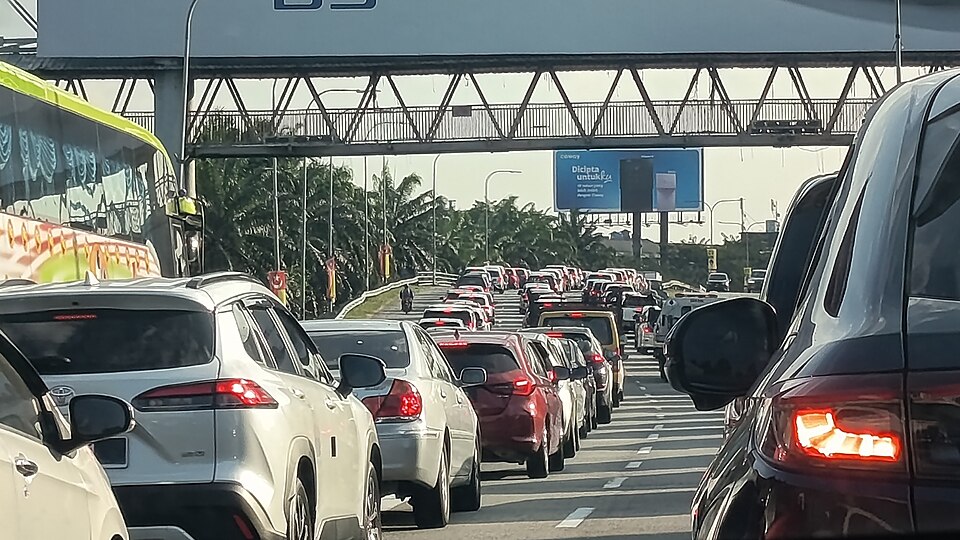 Zdjęcie ilustracyjne: Malaysia Federal Highway Traffic Jam
