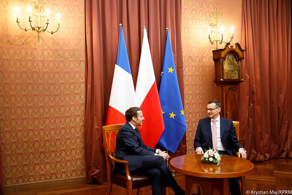 Zdjęcie ilustracyjne: Spotkanie premiera Morawieckiego z prezydentem Macronem (49483665883).jpg