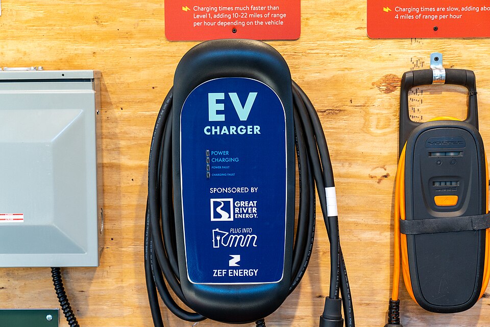 Zdjęcie ilustracyjne: Electric Vehicle (EV) Chargers (48660016207).jpg