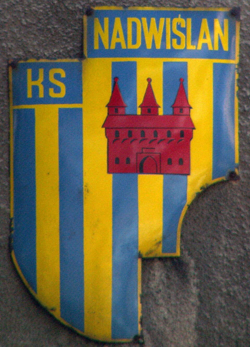 Zdjęcie ilustracyjne: Logo KS Nadwislan Krakow, Poland.jpg