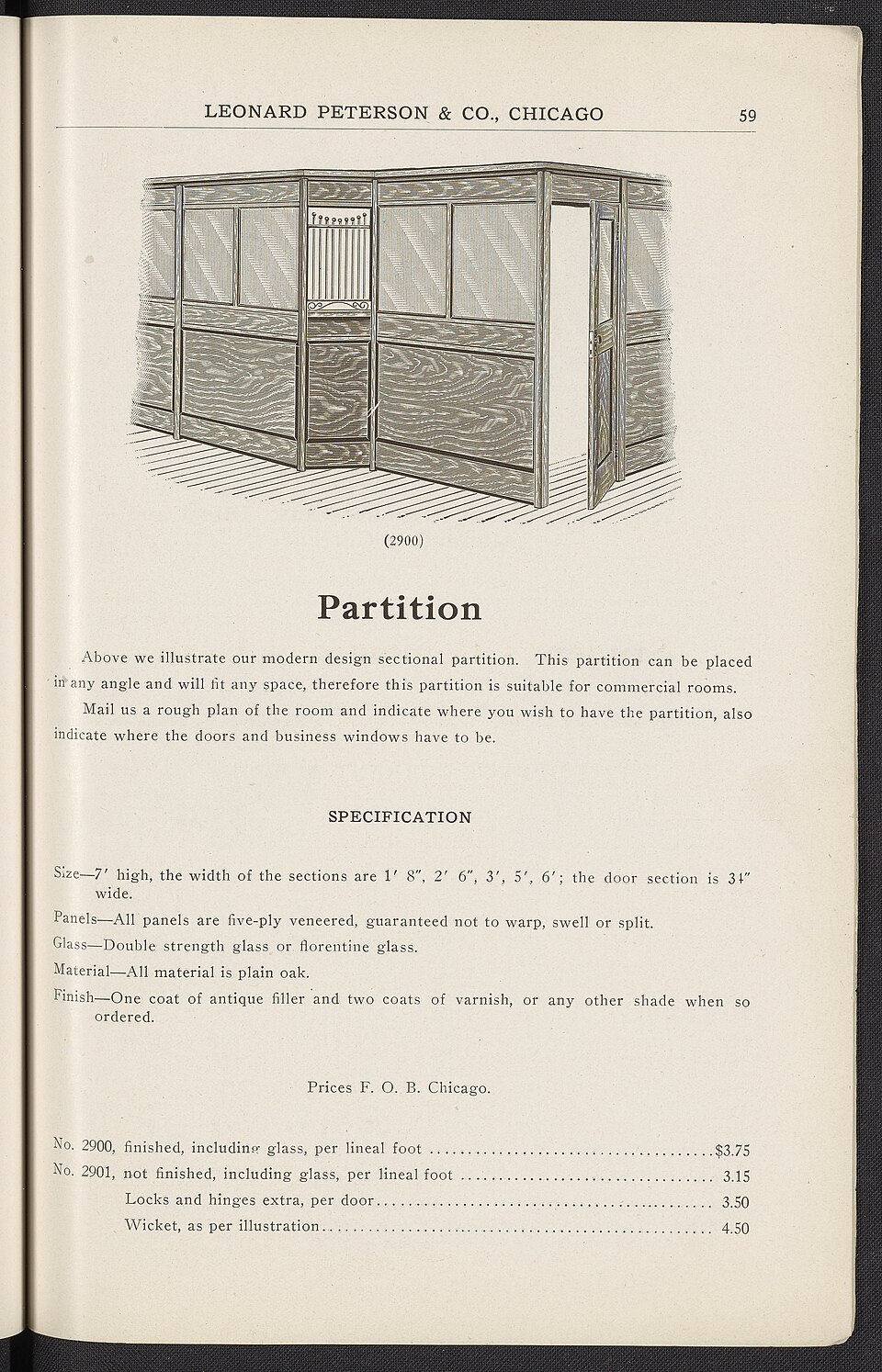 Zdjęcie ilustracyjne: Laboratory Wood Work - Physics, Biology, Chemistry, Physiography, Drawing Tables, Office Furniture, Domestic Science, Manual Training, Benches, etc. - DPLA - 7d0745eb708b361ae5a7f041eb66da7a (page 42).jpg