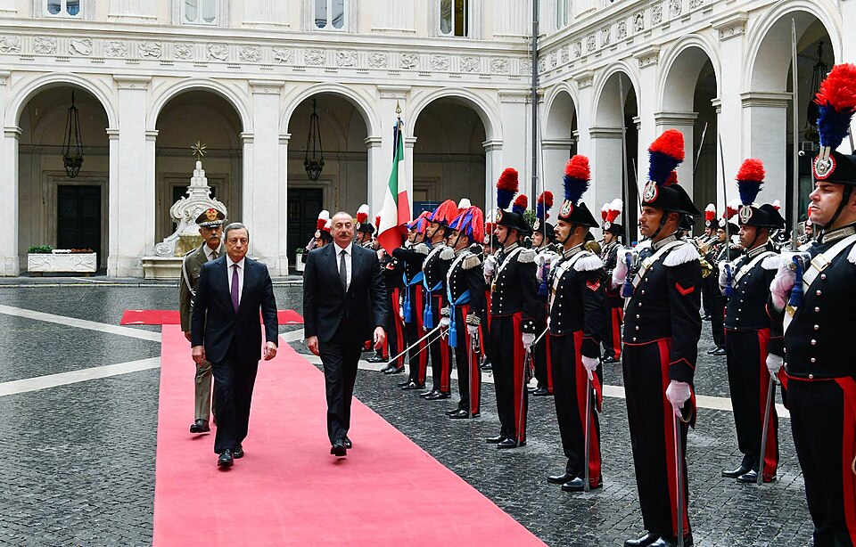 Zdjęcie ilustracyjne: Ilham Aliyev met with President of Council of Ministers of Italy Mario Draghi 07.jpg