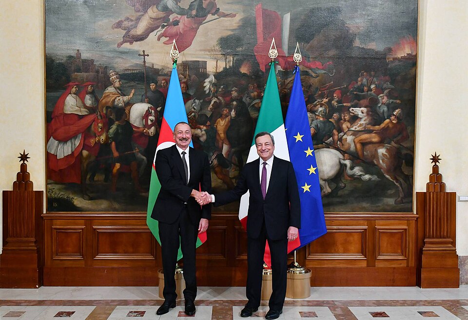 Zdjęcie ilustracyjne: Ilham Aliyev met with President of Council of Ministers of Italy Mario Draghi 10.jpg