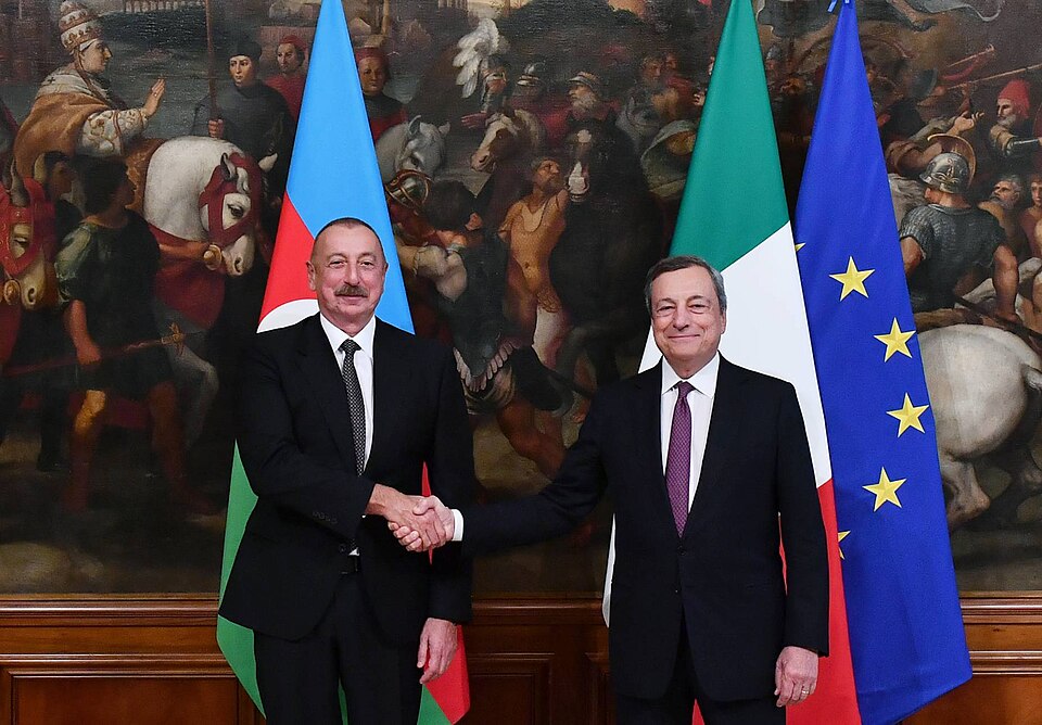 Zdjęcie ilustracyjne: Ilham Aliyev met with President of Council of Ministers of Italy Mario Draghi 11.jpg