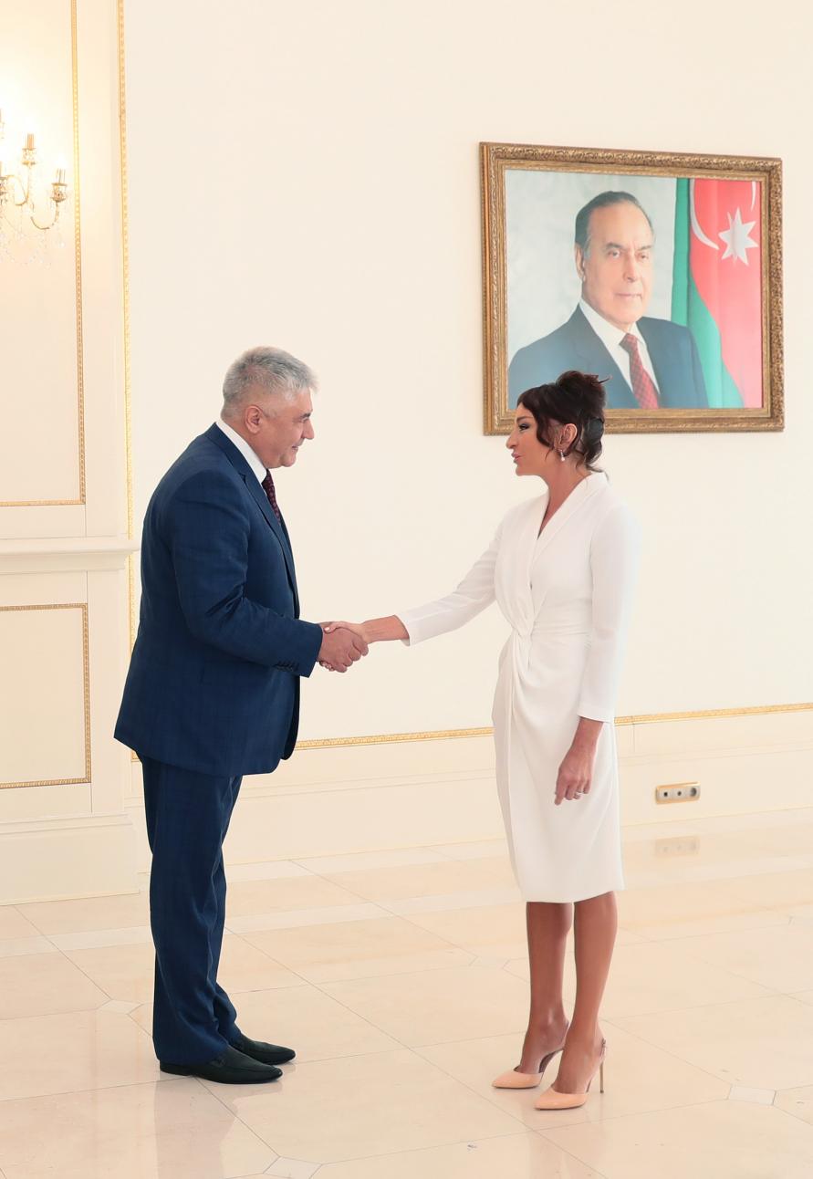 Zdjęcie ilustracyjne: First Vice-President Mehriban Aliyeva met with participants of the meeting of Council of Ministers of Internal Affairs of CIS member states 01.jpg