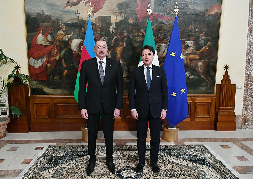 Zdjęcie ilustracyjne: Ilham Aliyev met with President of Council of Ministers of Italy Giuseppe Conte 12.jpg