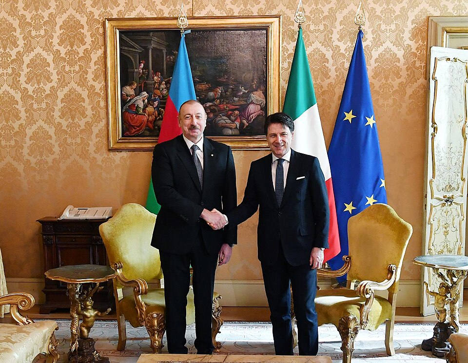 Zdjęcie ilustracyjne: Ilham Aliyev met with President of Council of Ministers of Italy Giuseppe Conte 14.jpg