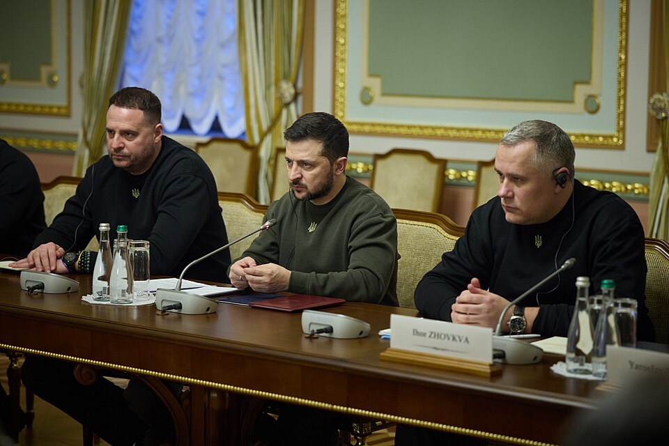 Zdjęcie ilustracyjne: Meeting with the President of the Council of Ministers of the Italian Republic in Kyiv. (52715150207).jpg