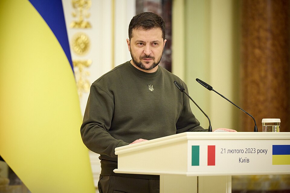 Zdjęcie ilustracyjne: Meeting with the President of the Council of Ministers of the Italian Republic in Kyiv. (52715673516).jpg