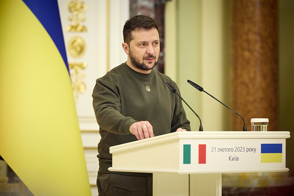 Zdjęcie ilustracyjne: Meeting with the President of the Council of Ministers of the Italian Republic in Kyiv. (52716153818).jpg