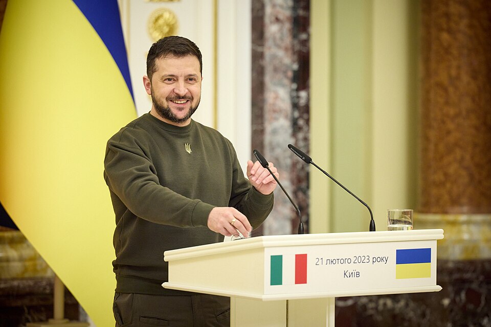 Zdjęcie ilustracyjne: Meeting with the President of the Council of Ministers of the Italian Republic in Kyiv. (52716096170).jpg