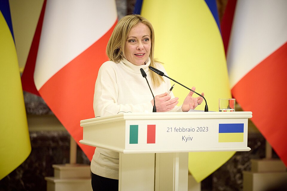 Zdjęcie ilustracyjne: Meeting with the President of the Council of Ministers of the Italian Republic in Kyiv. (52716153713).jpg