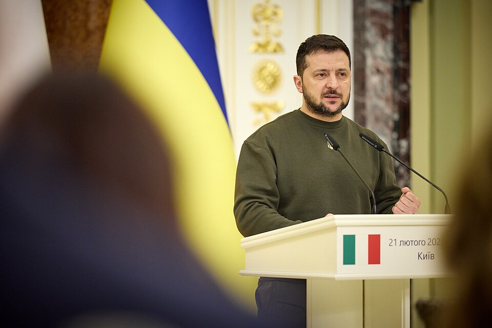 Zdjęcie ilustracyjne: Meeting with the President of the Council of Ministers of the Italian Republic in Kyiv. (52716153608).jpg
