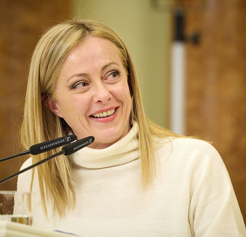 Zdjęcie ilustracyjne: Meeting with the President of the Council of Ministers of the Italian Republic in Kyiv. (52716153803) (cropped).jpg