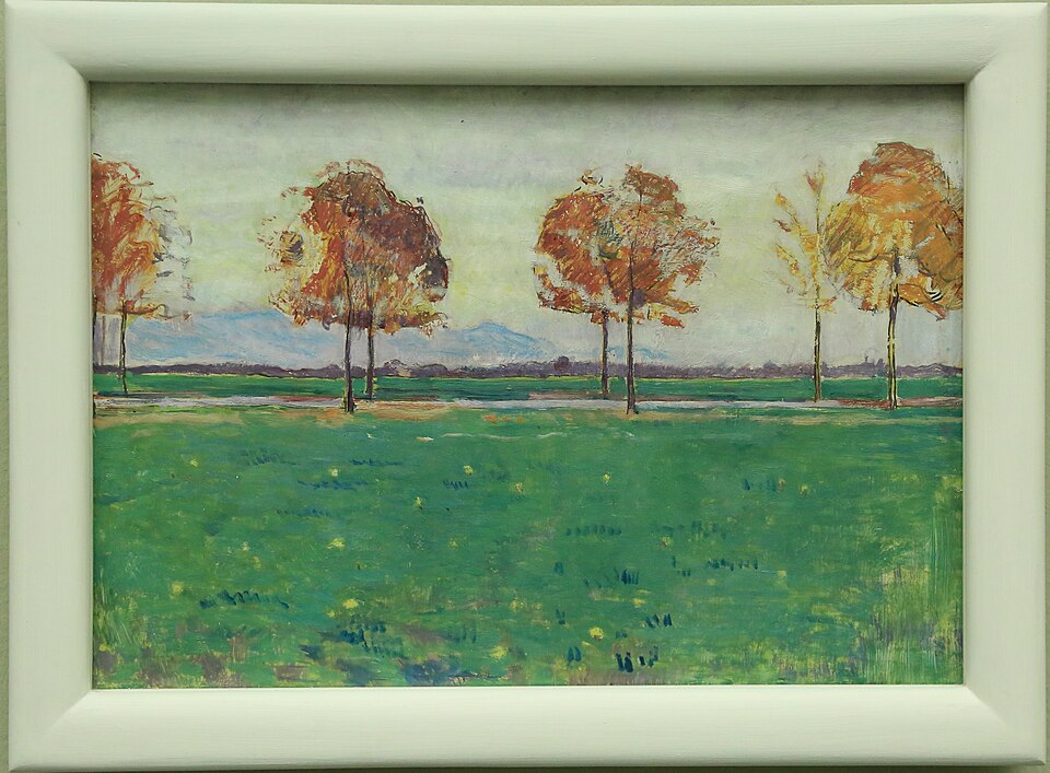 Zdjęcie ilustracyjne: Autumn landscape in Solothurn by Ferdinand Hodler.jpg