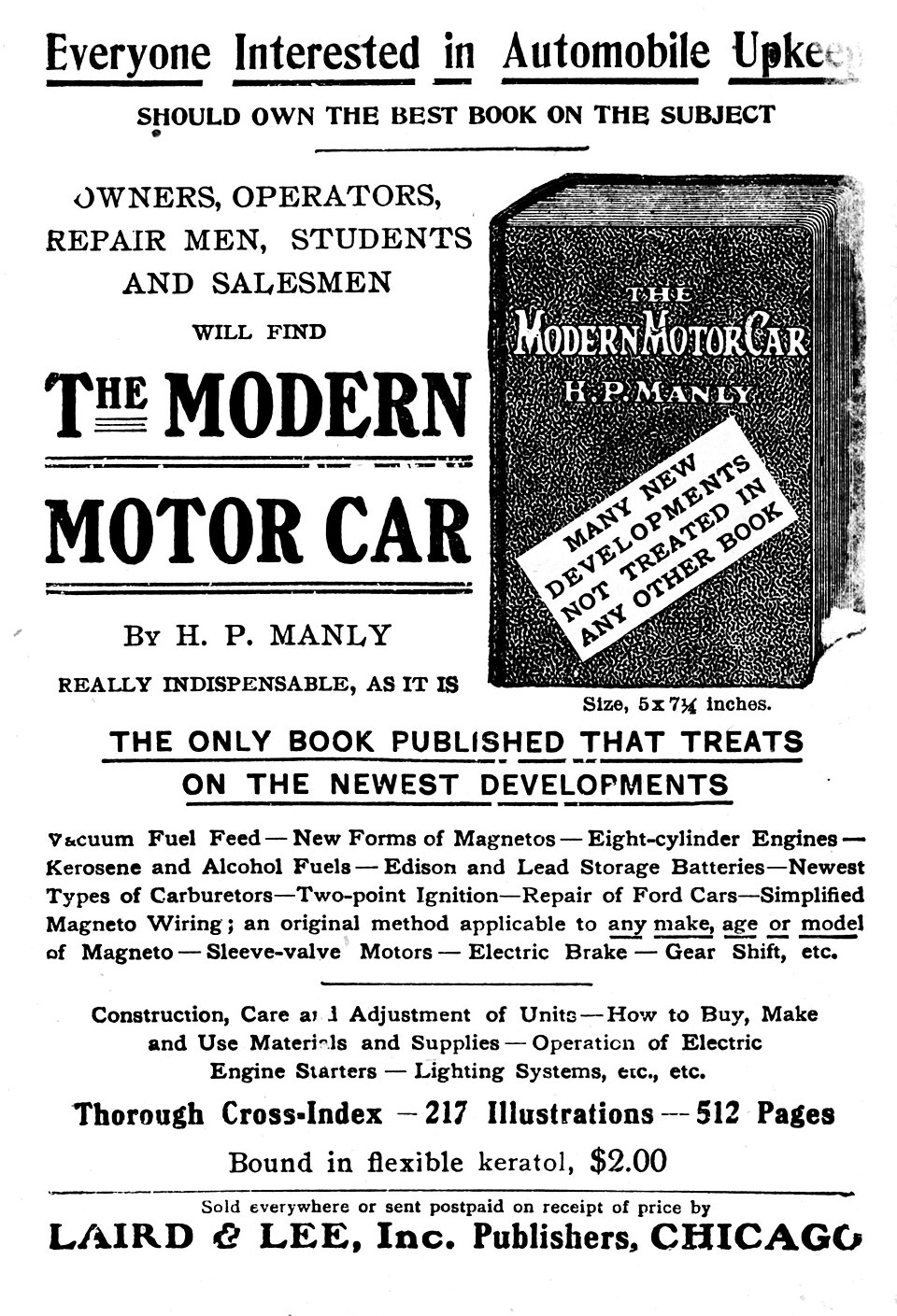 Zdjęcie ilustracyjne: CLOOC D340 the modern motor car.jpg