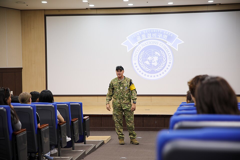 Zdjęcie ilustracyjne: United Nations Korean War Veterans Descendants Visit Joint Security Area - 52997345679.jpg