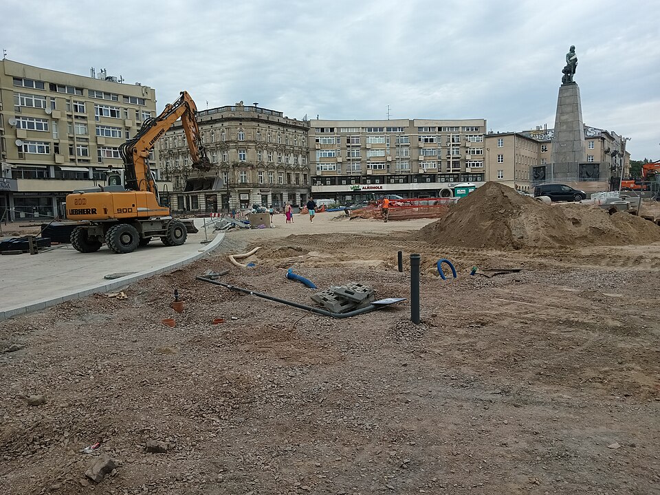 Zdjęcie ilustracyjne: 12.07.2023.Wolności Square in Łódź, Poland.jpg