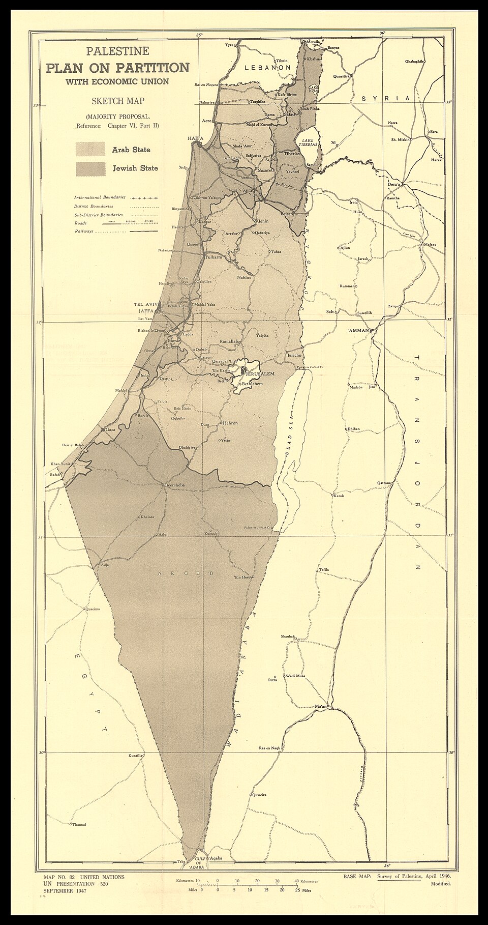 Zdjęcie ilustracyjne: United Nations, Palestine Plan on partition (FL25570433 2612446).jpg