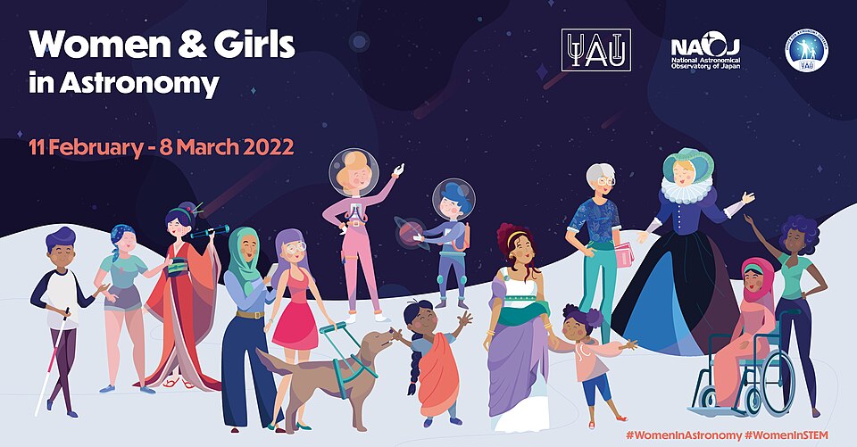 Zdjęcie ilustracyjne: Women and Girls in Astronomy project poster (ann22005a).jpg