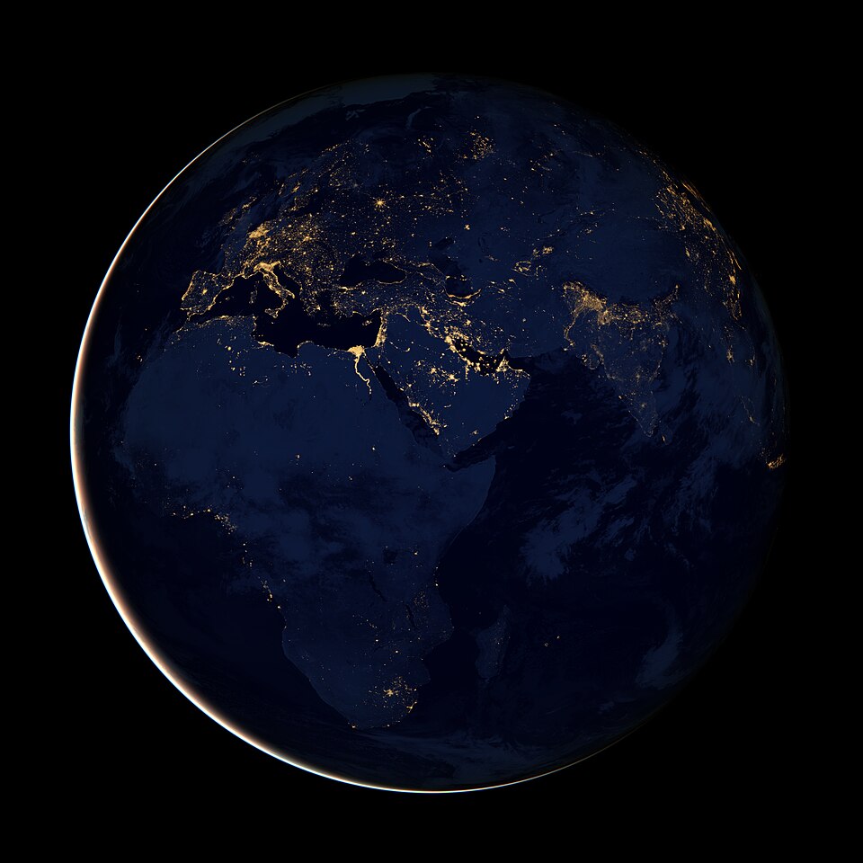 Zdjęcie ilustracyjne: City Lights of Africa, Europe, and the Middle East2.jpg