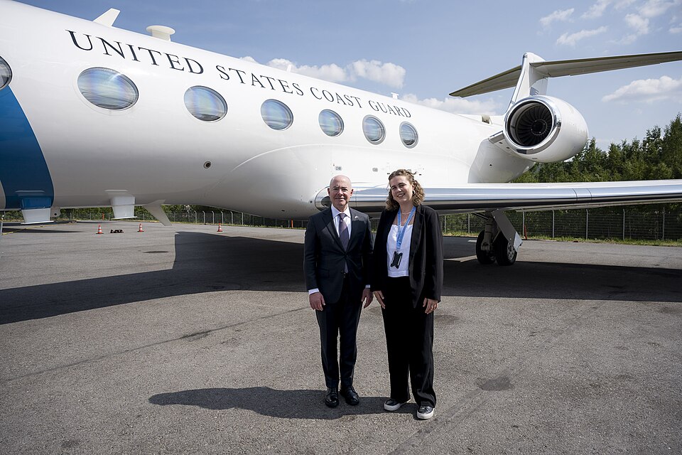 Zdjęcie ilustracyjne: U.S. Secretary of the Department of Homeland Security Secretary Alejandro Mayorkas travels to the United States-European Union Justice and Home Affairs Ministerial in Stockholm, Sweden on June 19, 2023 - 61.jpg
