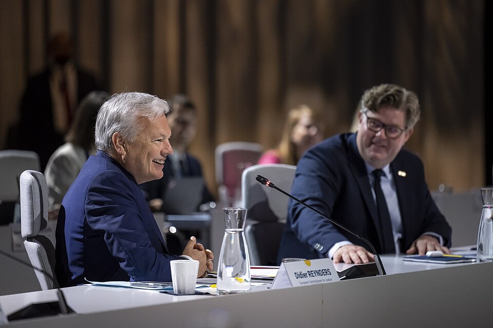 Zdjęcie ilustracyjne: U.S. Secretary of the Department of Homeland Security Secretary Alejandro Mayorkas travels to the United States-European Union Justice and Home Affairs Ministerial in Stockholm, Sweden on June 19, 2023 - 100.jpg