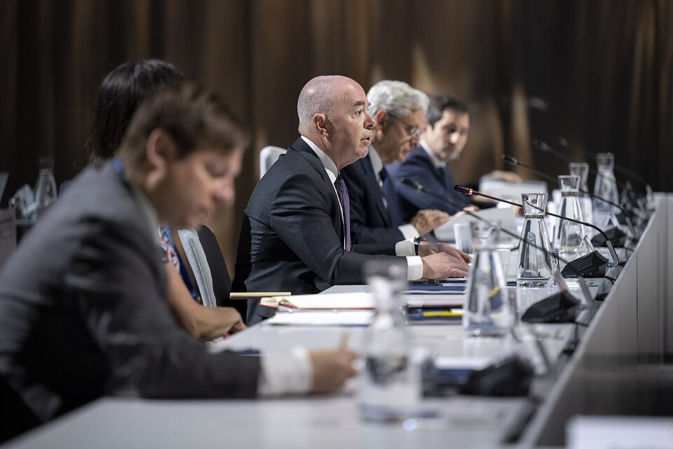 Zdjęcie ilustracyjne: U.S. Secretary of the Department of Homeland Security Secretary Alejandro Mayorkas travels to the United States-European Union Justice and Home Affairs Ministerial in Stockholm, Sweden on June 19, 2023 - 105.jpg