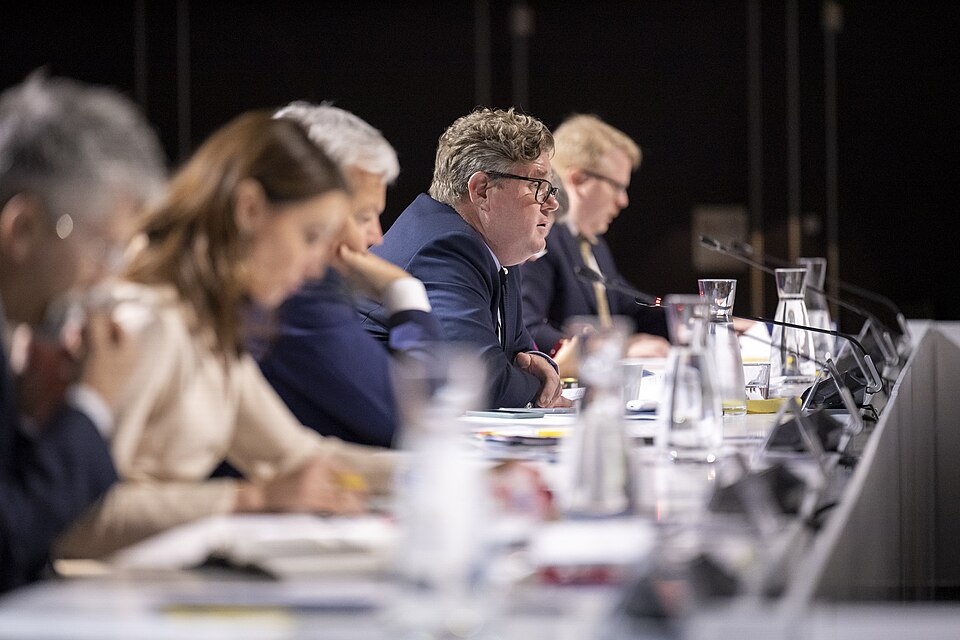 Zdjęcie ilustracyjne: U.S. Secretary of the Department of Homeland Security Secretary Alejandro Mayorkas travels to the United States-European Union Justice and Home Affairs Ministerial in Stockholm, Sweden on June 19, 2023 - 111.jpg