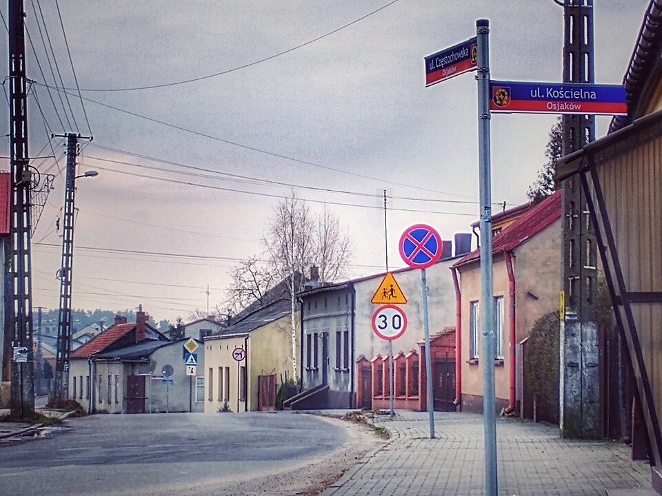 Zdjęcie ilustracyjne: MOs810 WG 2023 30 (Osjaków city view) (Częstochowska street).jpg
