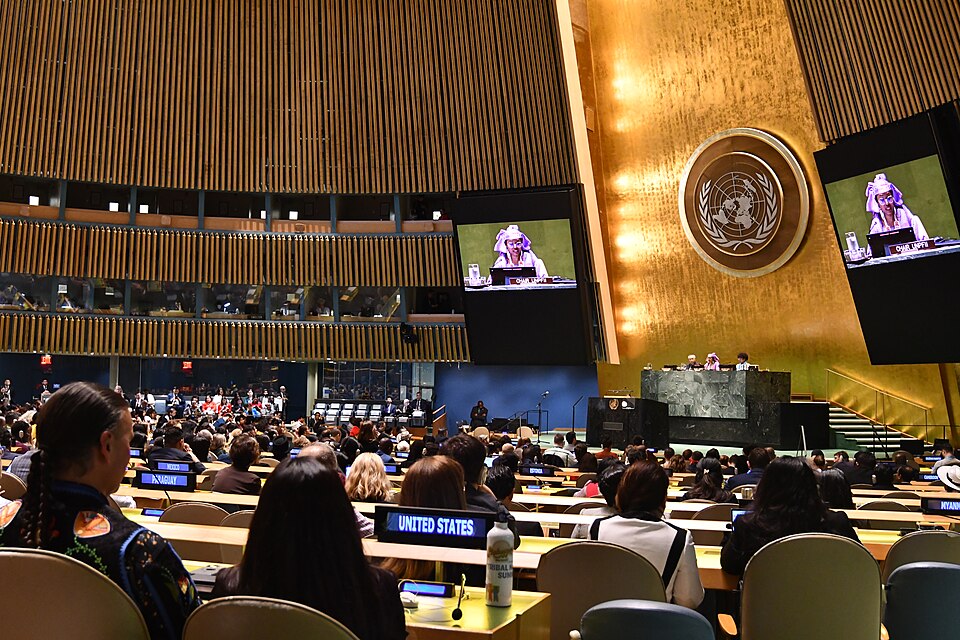 Zdjęcie ilustracyjne: Secretary of the Interior Deb Haaland traveled to New York City to represent the United States at the United Nation’s 23rd Permanent Forum on Indigenous Issues on 15 April 2024 - 6.jpg