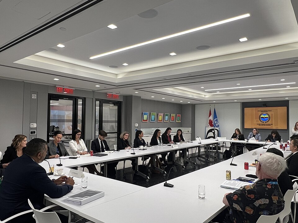 Zdjęcie ilustracyjne: Secretary of the Interior Deb Haaland traveled to New York City to represent the United States at the United Nation’s 23rd Permanent Forum on Indigenous Issues on 15 April 2024 - 10.jpg