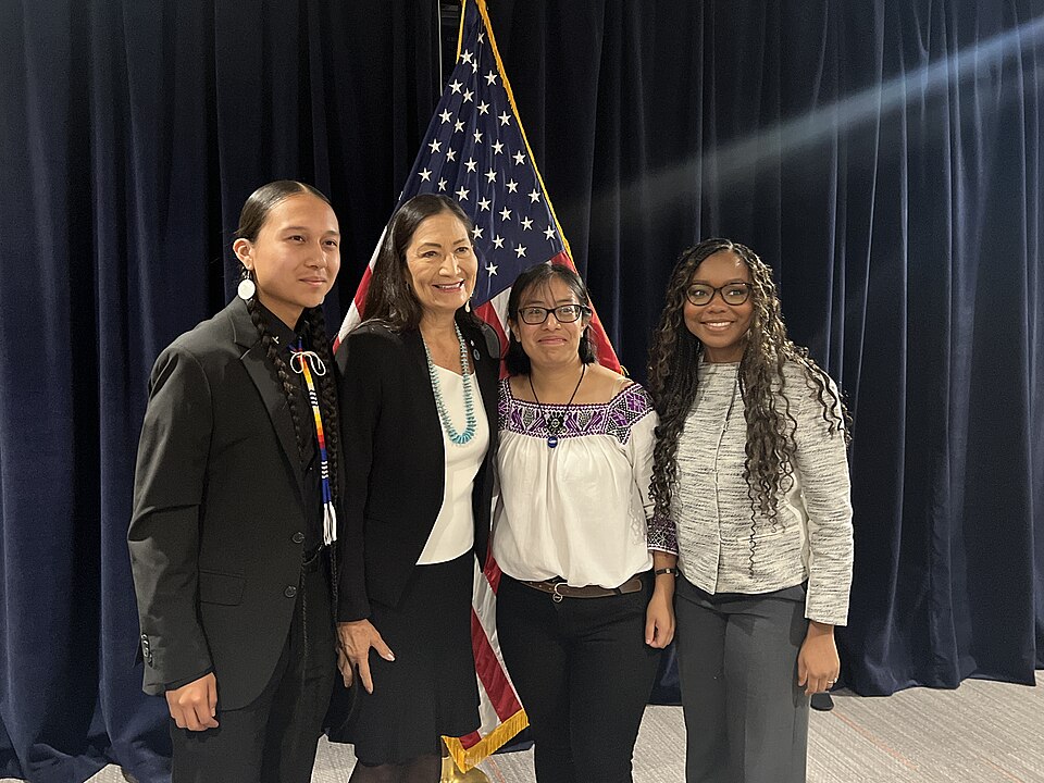 Zdjęcie ilustracyjne: Secretary of the Interior Deb Haaland traveled to New York City to represent the United States at the United Nation’s 23rd Permanent Forum on Indigenous Issues on 15 April 2024 - 13.jpg