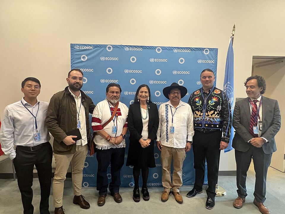 Zdjęcie ilustracyjne: Secretary of the Interior Deb Haaland traveled to New York City to represent the United States at the United Nation’s 23rd Permanent Forum on Indigenous Issues on 15 April 2024 - 16.jpg