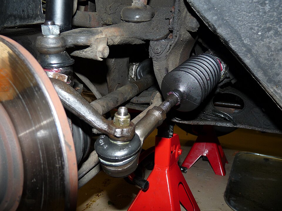 Zdjęcie ilustracyjne: New upper and lower ball joints, tie rod ends, boots, shocks and brake pads. (3517829024).jpg