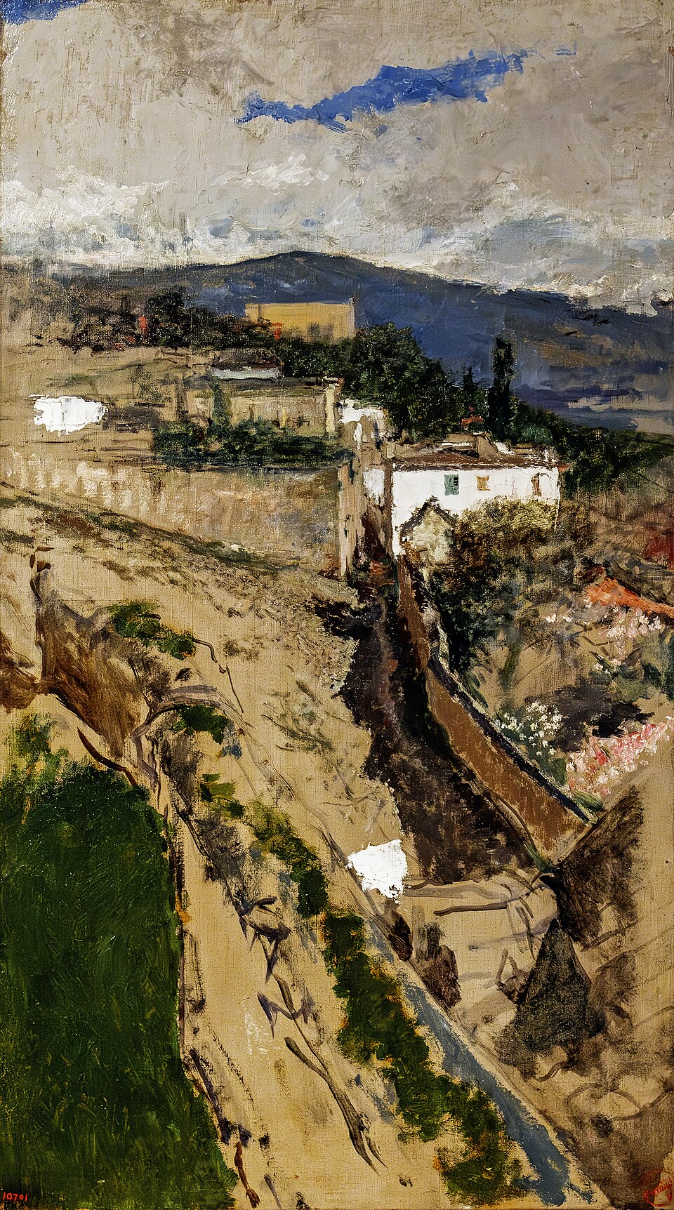 Zdjęcie ilustracyjne: (Barcelona) Granada Landscape by Marià Fortuny - MNAC.jpg