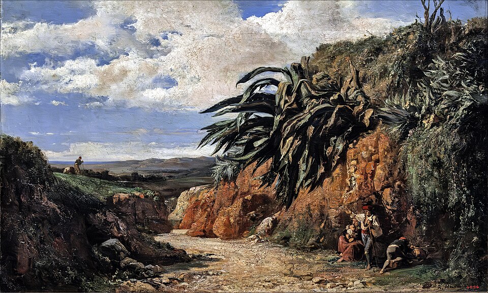 Zdjęcie ilustracyjne: (Barcelona) Landscape with Agaves, by Ramon Martí i Alsina - MNAC.jpg