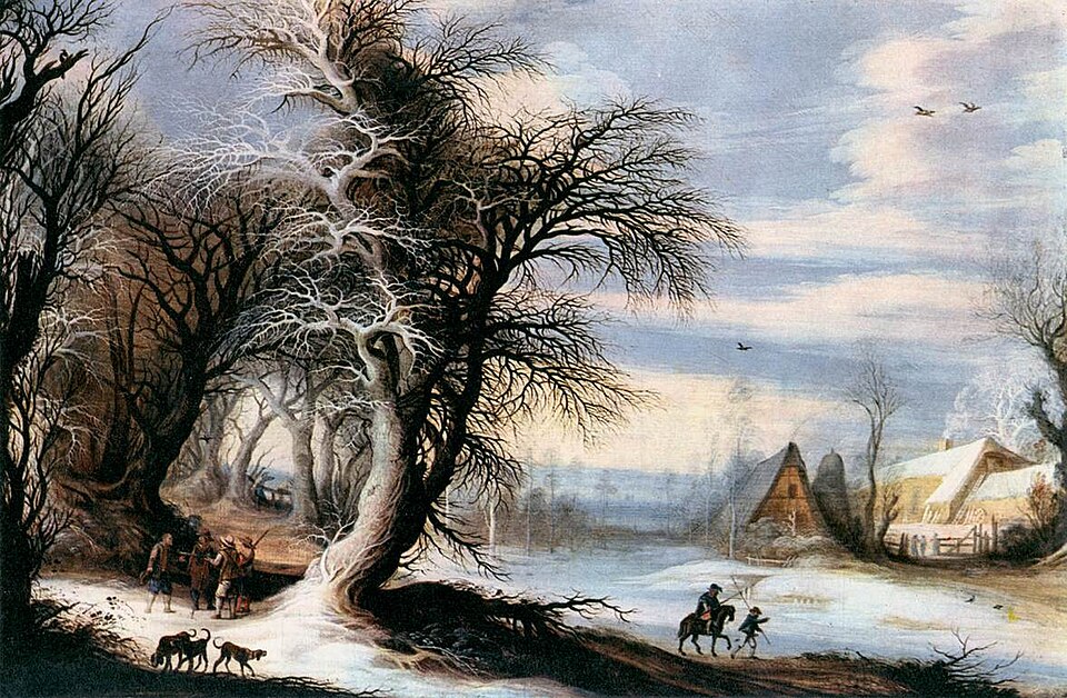 Zdjęcie ilustracyjne: Gijsbrecht Leytens - Winter Landscape - WGA12962.jpg