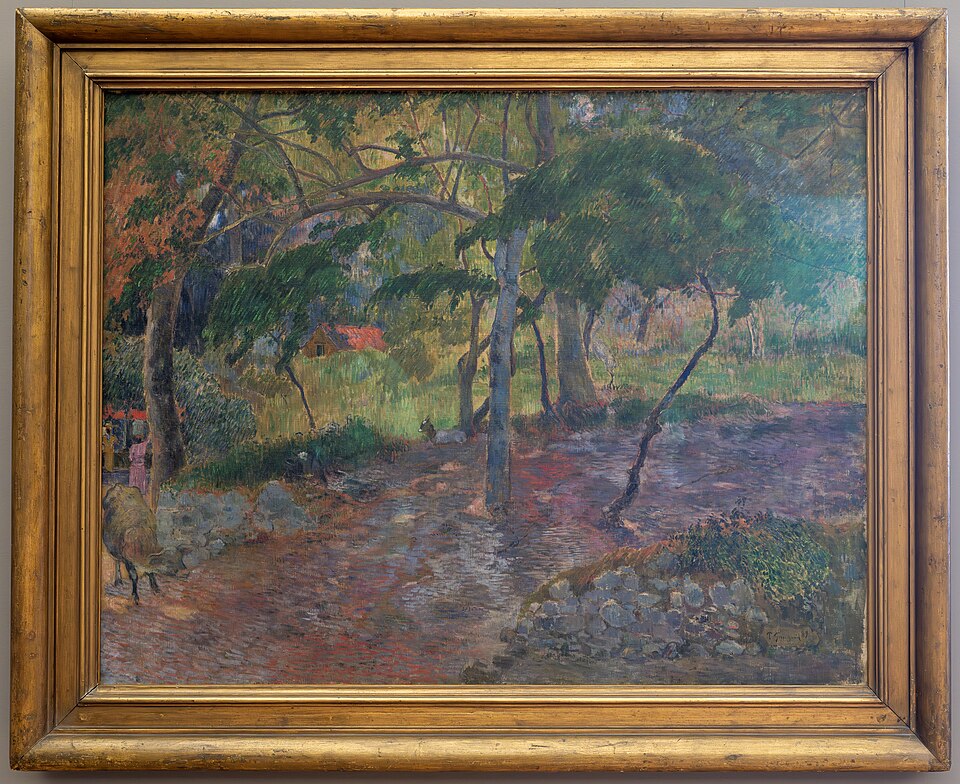 Zdjęcie ilustracyjne: Landscape of Martinique - Paul Gauguin.jpg