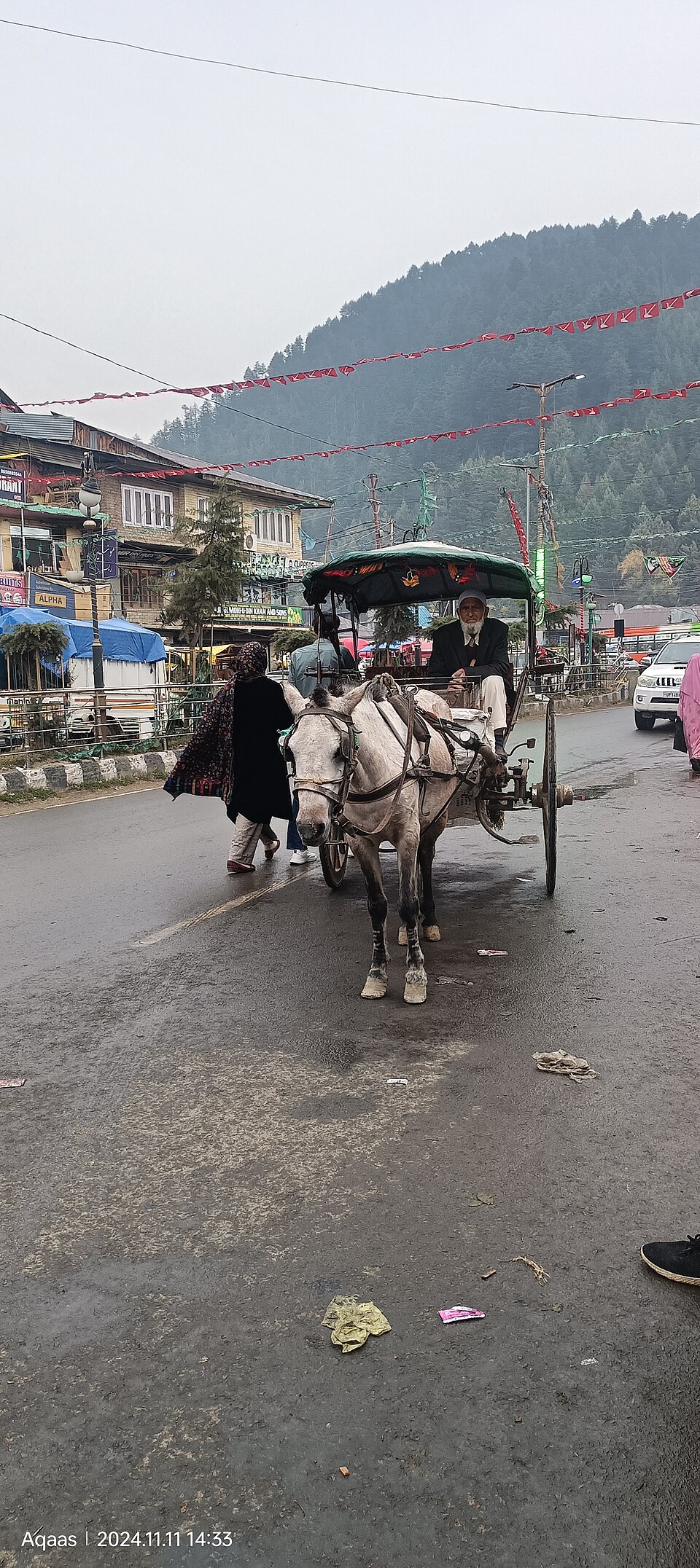 Zdjęcie ilustracyjne: Kashmiri Tonga in the Age of Modern Cars.jpg