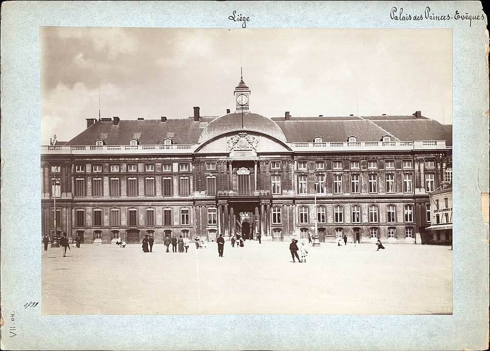 Zdjęcie ilustracyjne: Liége. Palais des Princes-Evêques 1903 barcode 800000059893.jpg