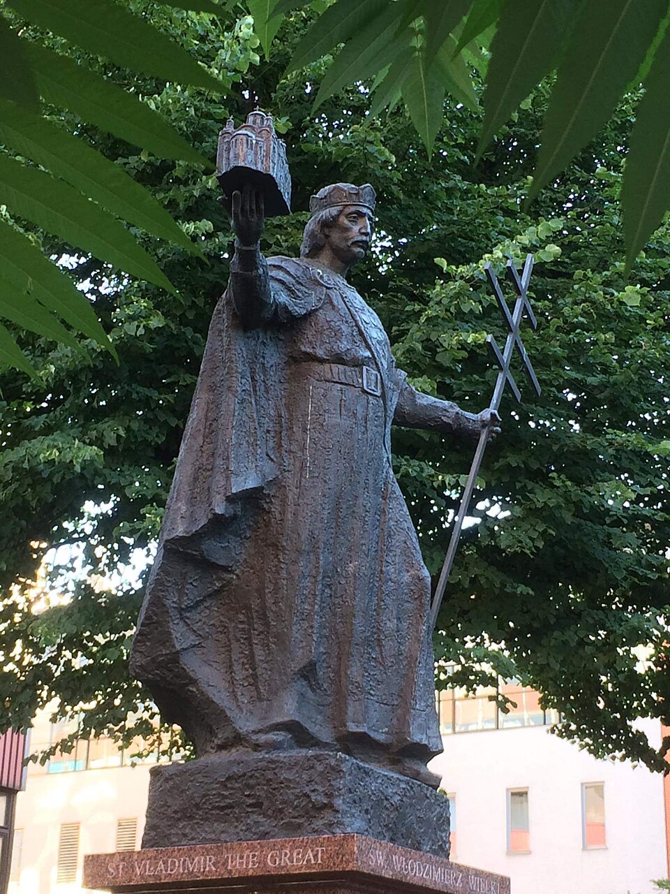 Zdjęcie ilustracyjne: Monument St. Vladimir Great, Gdańsk, Poland.jpg