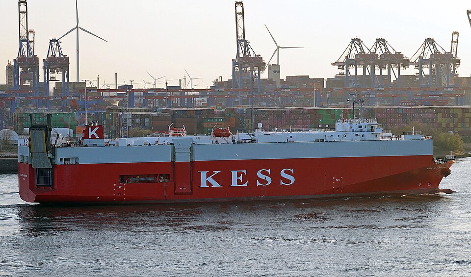Zdjęcie ilustracyjne: Malacca Highway IMO 9235414 R Hamburg 28-03-2025 (3).jpg
