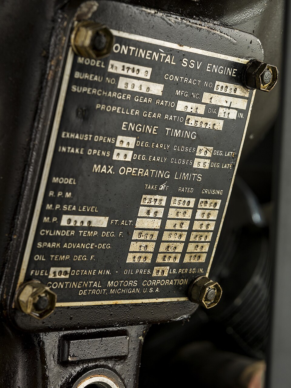 Zdjęcie ilustracyjne: Continental XR-1740-2, Sleeve Valve, Radial 14 Engine - DPLA - 4ba87b3ae1cf1c37f1a59cacb67205bf (page 3).jpg