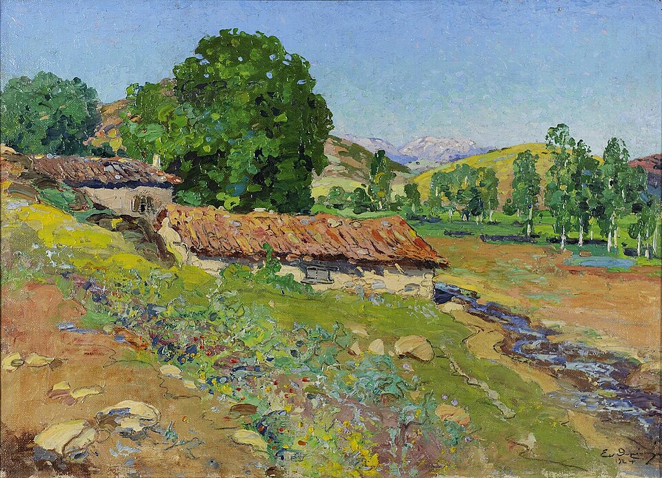 Zdjęcie ilustracyjne: Landscape with Farmhouses.jpg