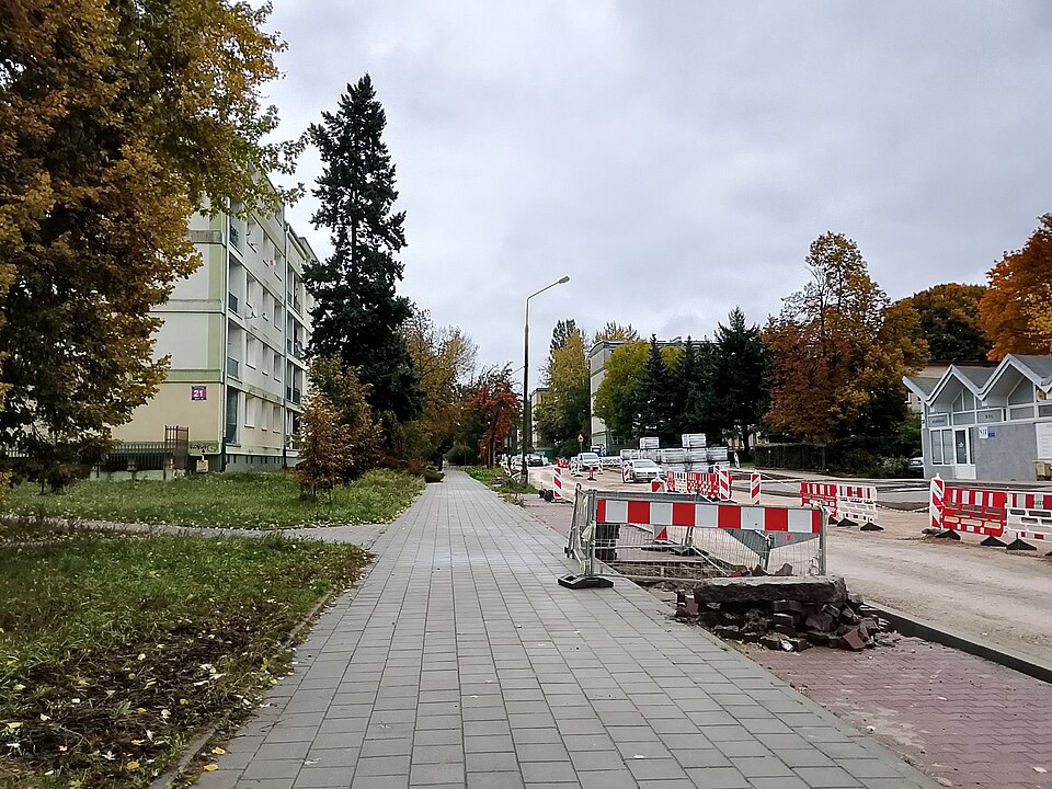 Zdjęcie ilustracyjne: Ulica Gandhiego (Łódź) w trakcie remontu (2025).jpg
