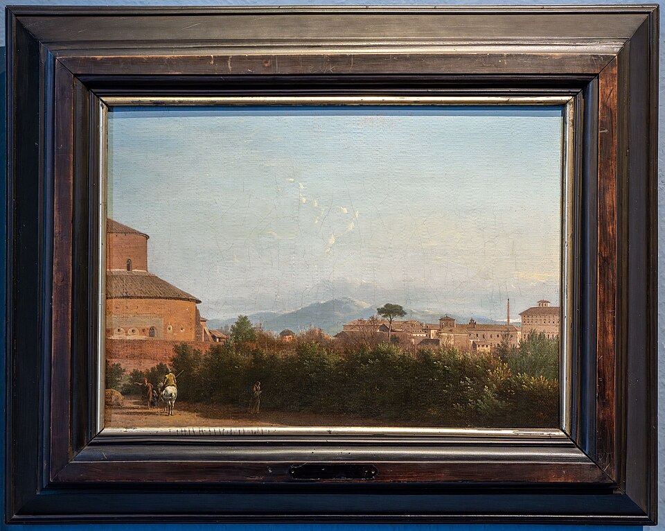 Zdjęcie ilustracyjne: Landscape with a view of Rome, as seen from the garden of the Villa Celimontana - Frederik de Moucheron.jpg