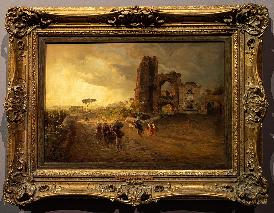 Zdjęcie ilustracyjne: Roman Landscape - Oswald Achenbach.jpg