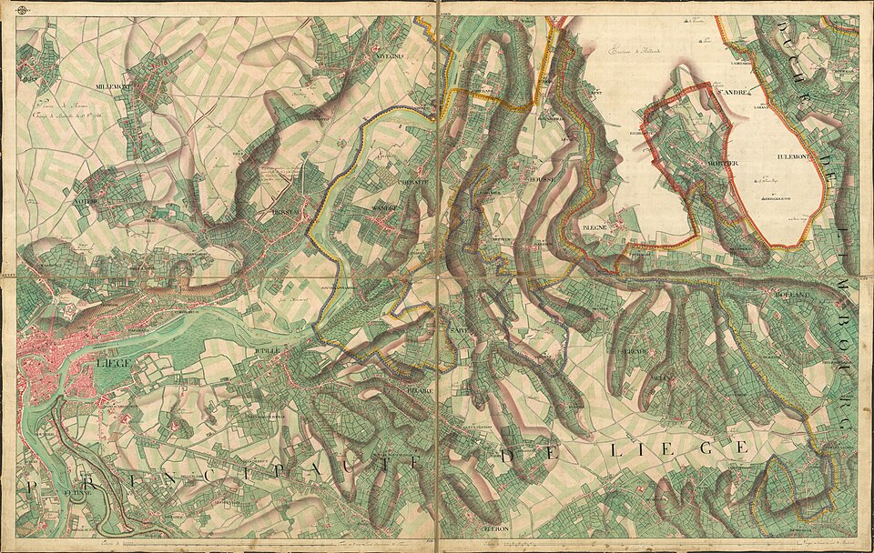 Zdjęcie ilustracyjne: Liège, par Joseph de Ferraris, KBR.jpg
