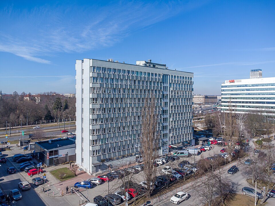 Zdjęcie ilustracyjne: Żyletkowce" office buildings in Krakow., 11 Kazimierza Kordylewskiego street, Kraków, Poland.jpg